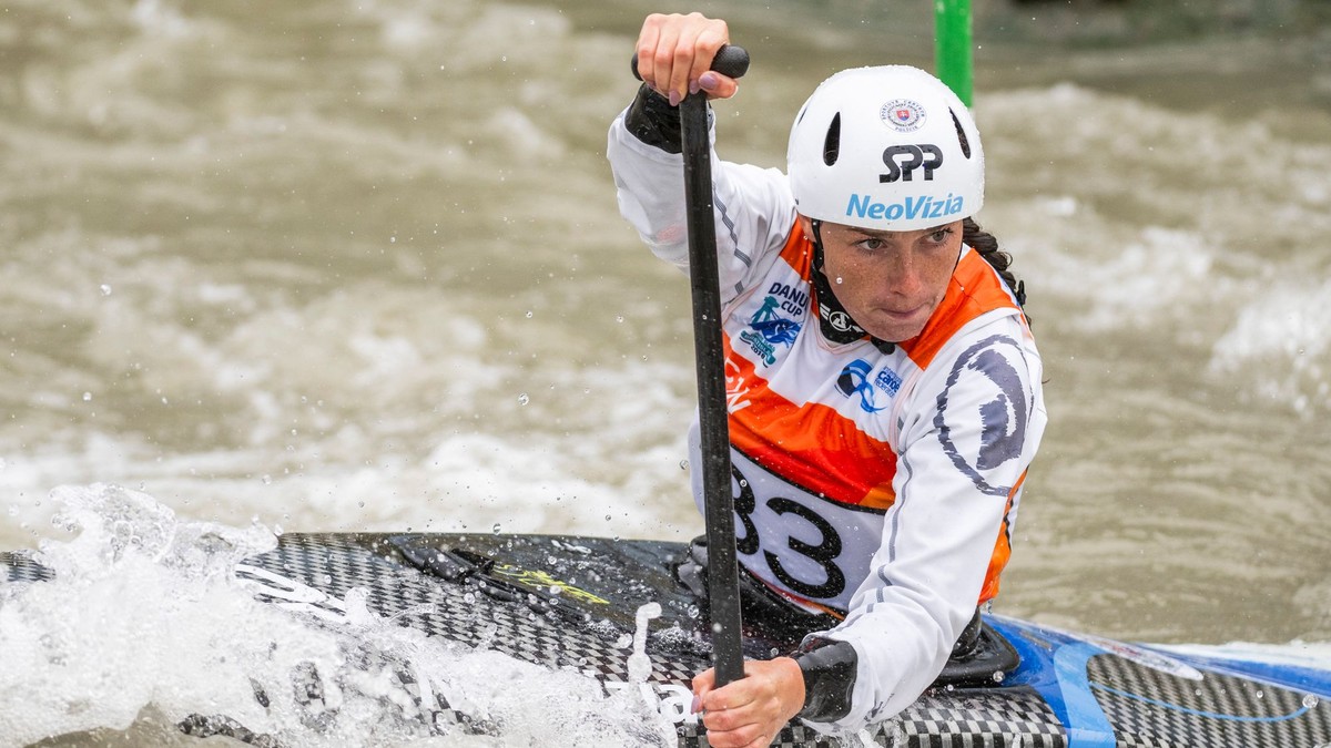 Slovenská reprezentantka vo vodnom slalome Soňa Stanovská.