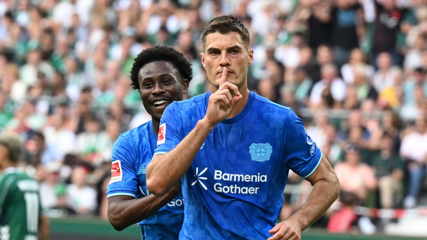 Patrik Schick (v popredí).