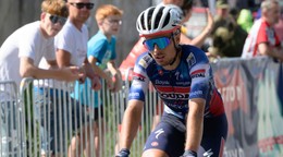 Slovenský cyklista Martin Svrček v drese tímu Soudal Quick-Step.