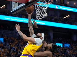 Basketbalista tímu Los Angeles Lakers Anthony Davis.