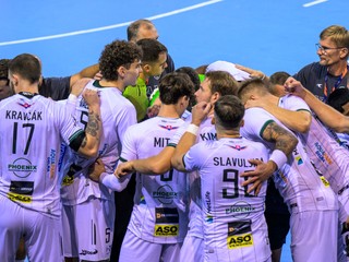 Hráči Tatrana Prešov.