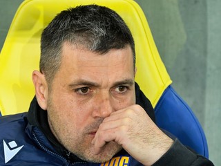 Na snímke tréner DAC-u Branislav Fodrek.