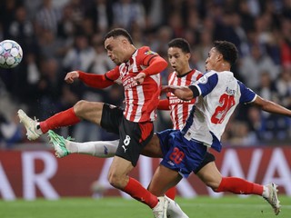 Fotka zo zápasu FC Porto - PSV Eindhoven.