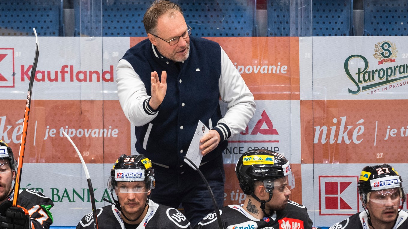 Asistent trénera HC Košice Timo Saarikoski.