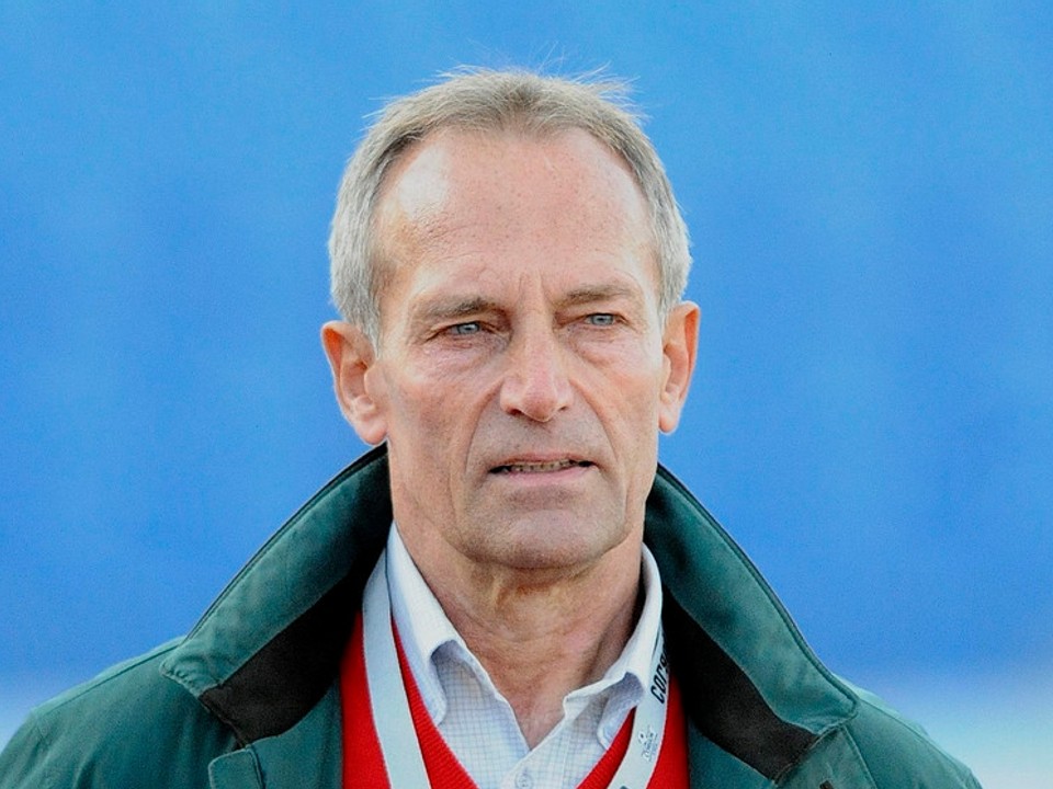 Ladislav Jurkemik ako tréner Nitry v roku 2012.