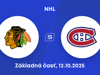 Chicago Blackhawks - Montreal Canadiens: ONLINE prenos zo zápasu NHL.