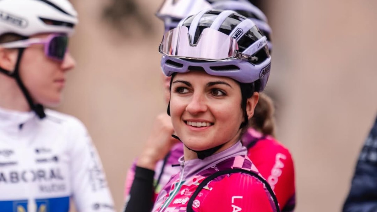 Talianska cyklistka Debora Silvestriová. 