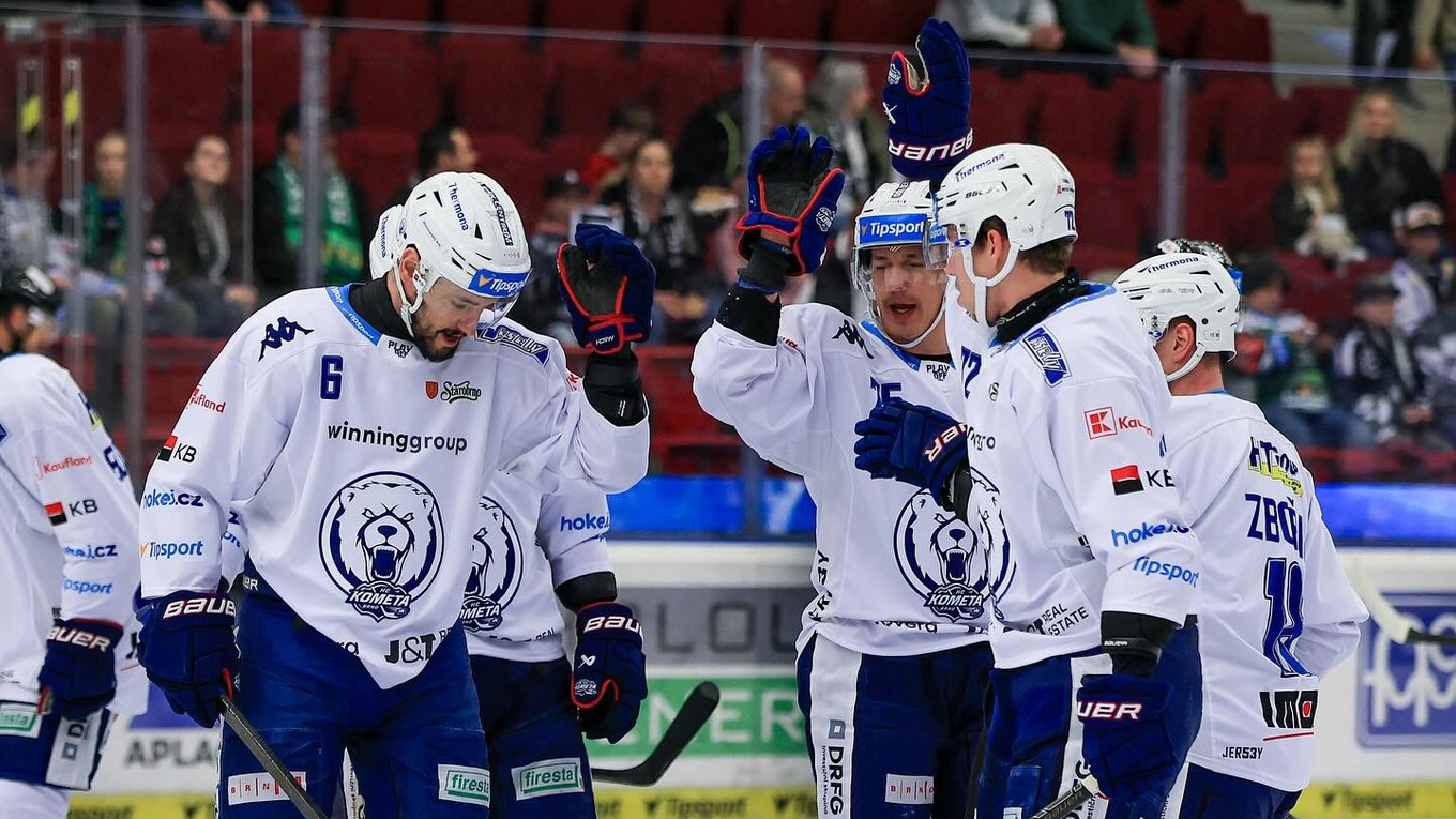 Hokejisti Komety Brno