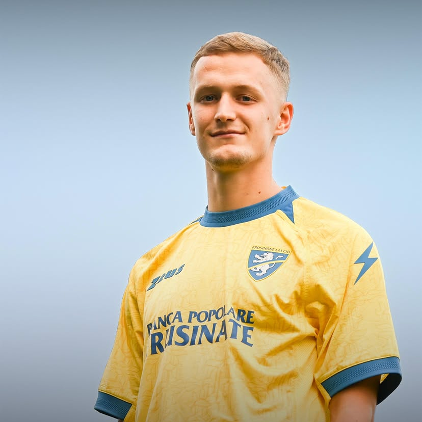 Tomáš Bobček v drese Frosinone.