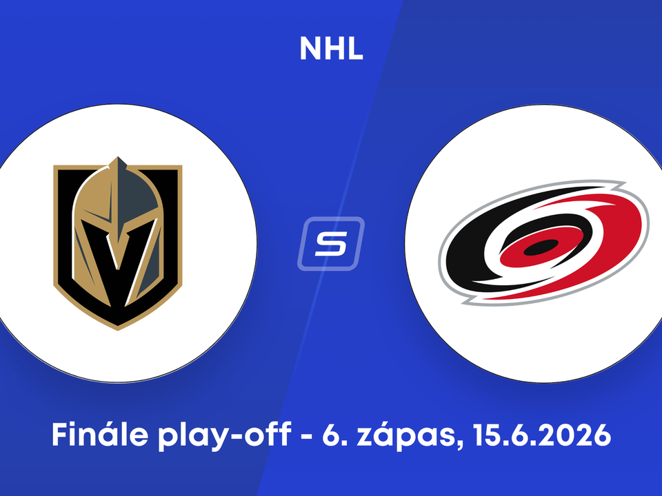 Vegas Golden Knights - Carolina Hurricanes: ONLINE prenos z finále play-off NHL. 