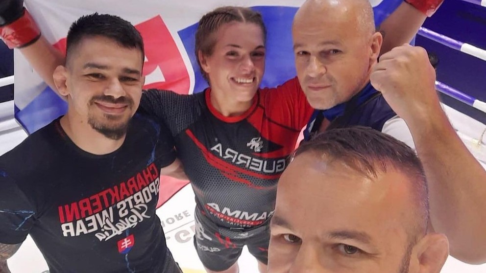 Slovenská bojovníčka MMA Veronika Smolková triumfovala na ME GAMMA 2022. 