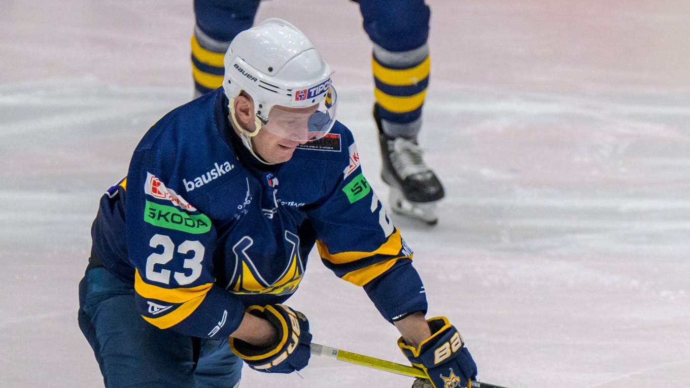 Lukáš Vartovník v drese HK Spišská Nová Ves.