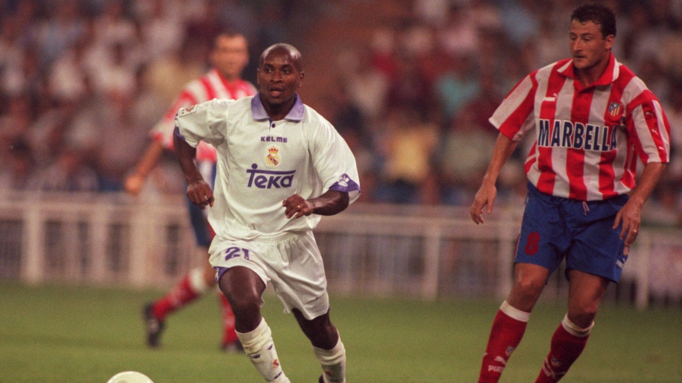 Ze Roberto v drese Realu Madrid