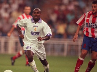 Ze Roberto v drese Realu Madrid