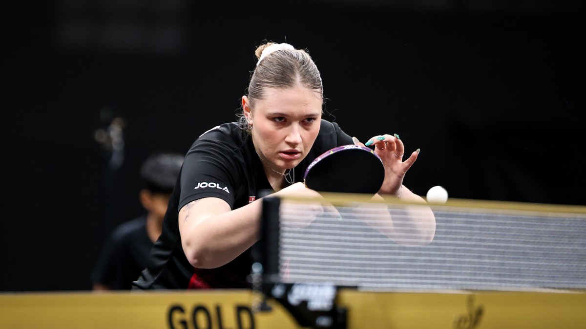 Slovenská stolná tenistka Tatiana Kukuľková.