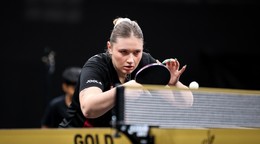 Slovenská stolná tenistka Tatiana Kukuľková.