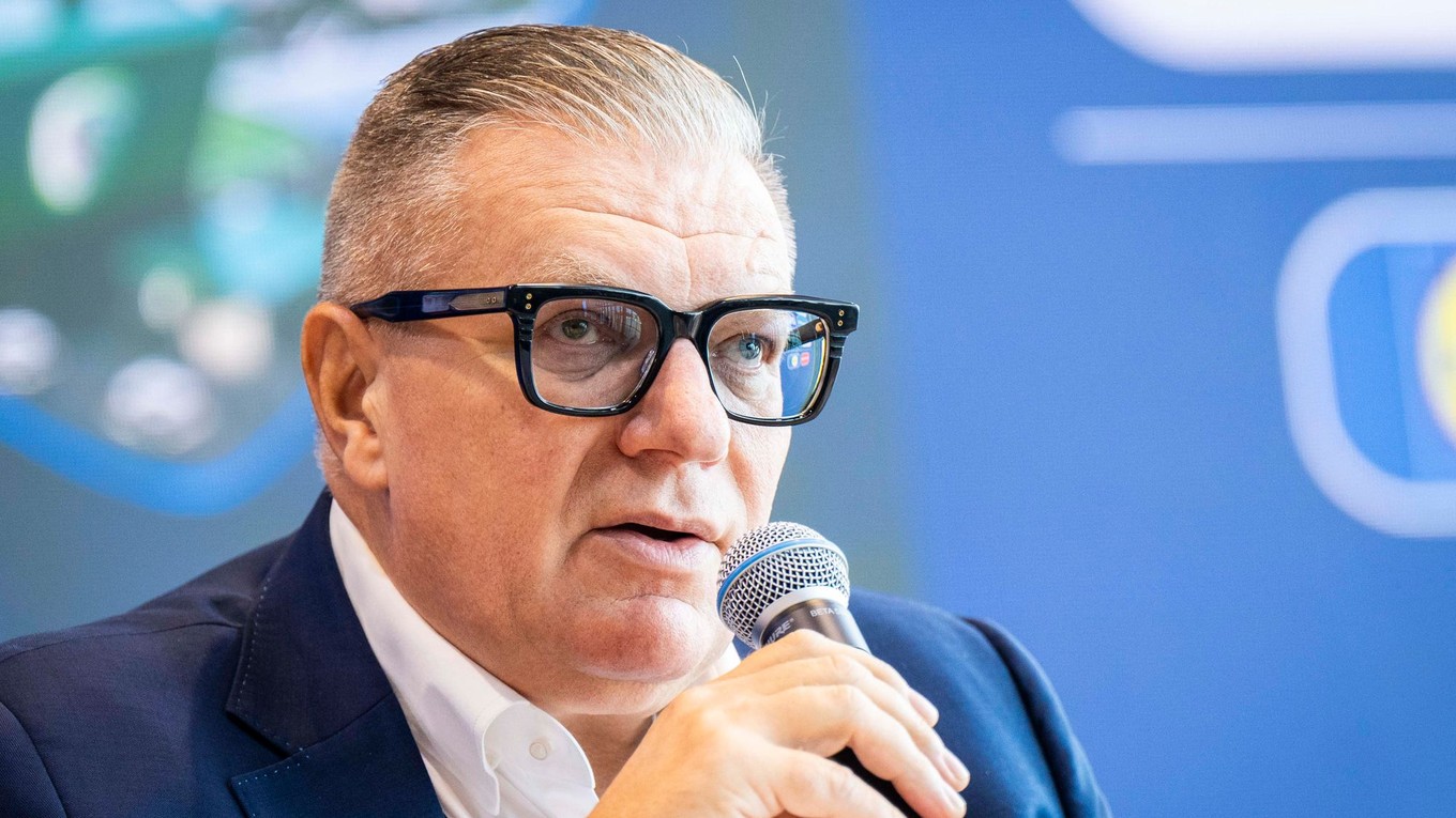 Prezident SFZ Ján Kováčik.