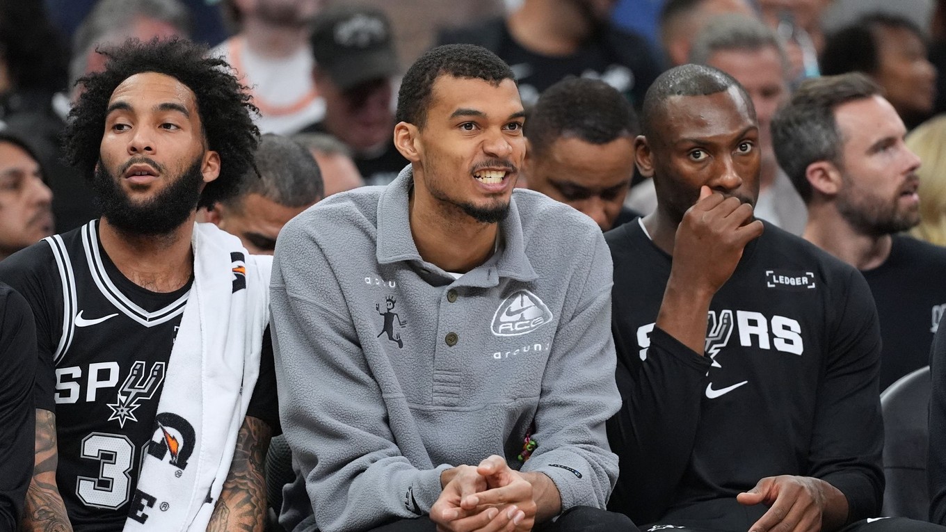 Victor Wembanyama hrá za San Antonio Spurs.