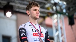 Slovenský cyklista Matthias Schwarzbacher obsadil 3. miesto v pretekoch elite na MSR 2025.