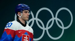 Slovenský hokejista Juraj Slafkovský