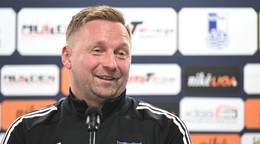 Na snímke tréner FC Košice Peter Černák počas tlačovej konferencie pred jarnou časťou Niké ligy.