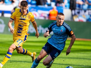 Fotka zo zápasu ŠK Slovan Bratislava - FC DAC 1904 Dunajská Streda.