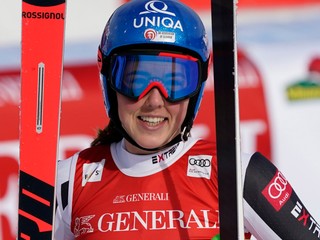 Petra Vlhová po super-G v Garmisch-Partenkirchene.