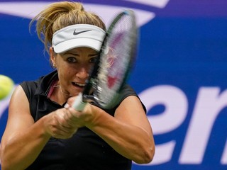 Kristína Kučová na US Open 2021. 