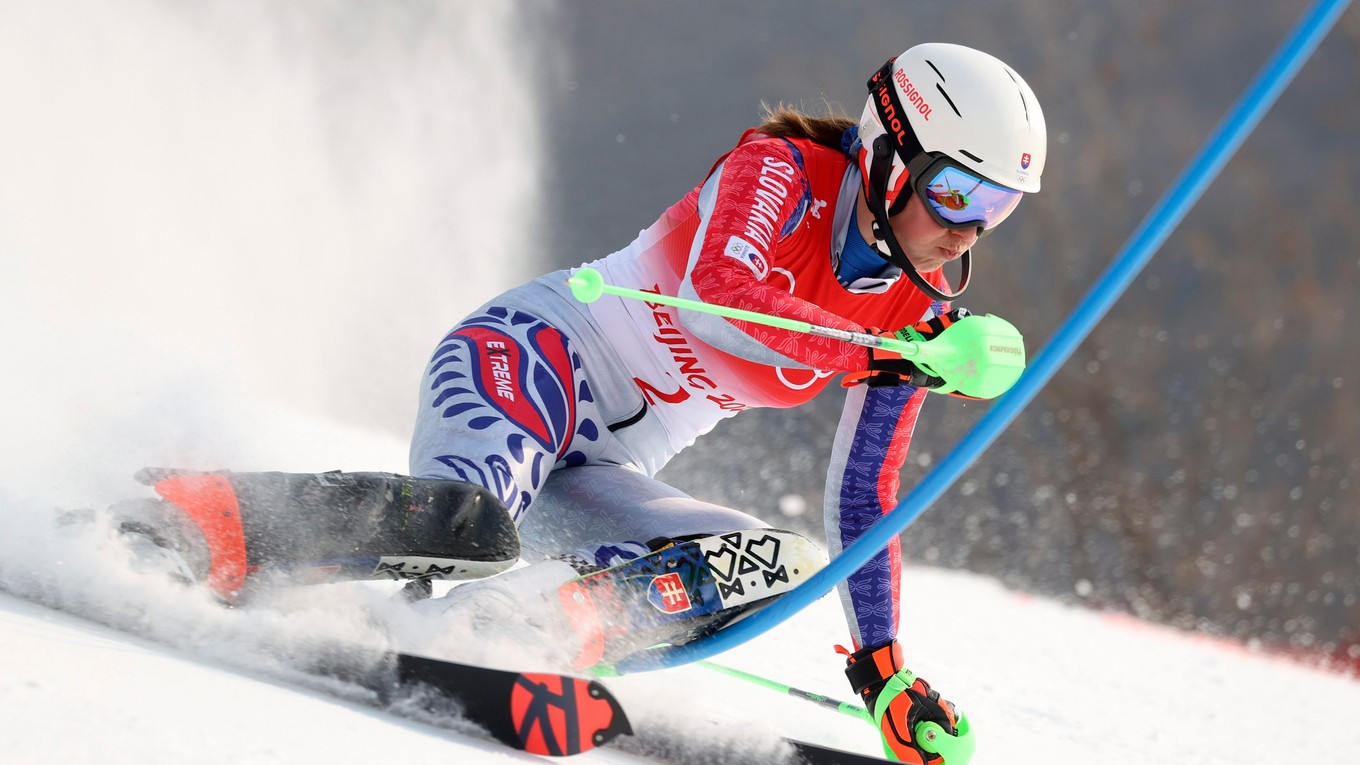 ONLINE prenos: Petra Vlhová dnes ide slalom na ZOH 2022 v Pekingu (1. kolo).