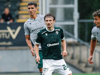 Dominik Hollý v drese Jablonca