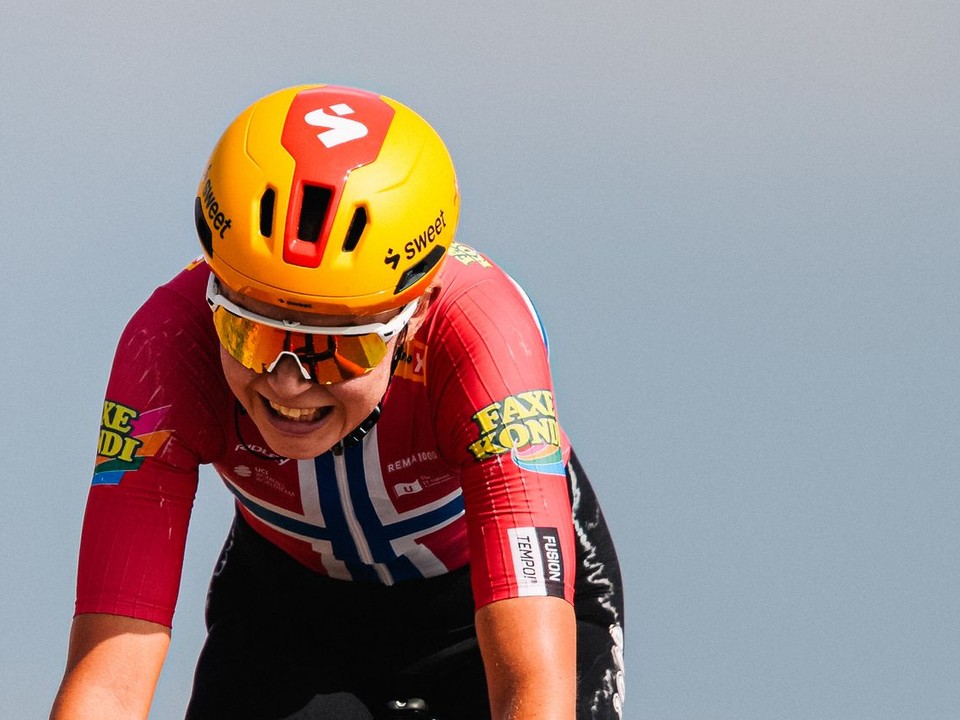 Nórska cyklistka Sigrid Ytterhusová Haugsetová.