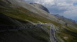 Stúpanie na Alpe d'Huez