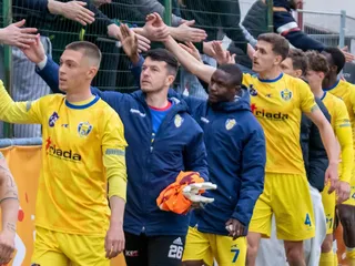 Futbalisti FK Humenné.