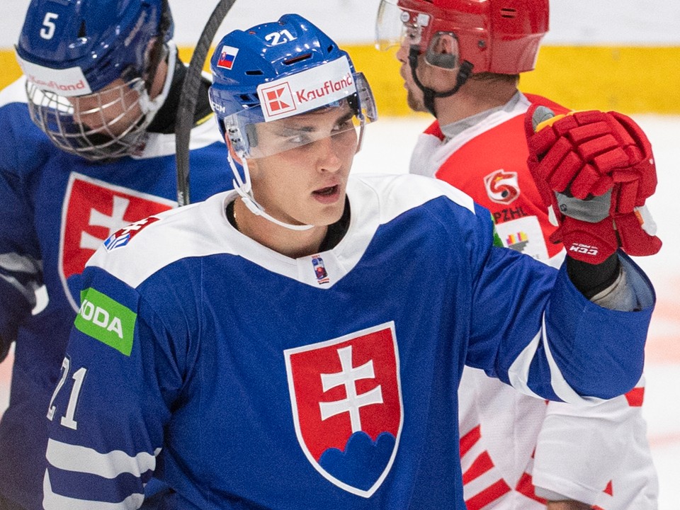 Adam Ružička v drese Slovenska.
