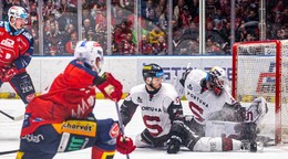 Momentka zo zápasu Pardubice - Sparta