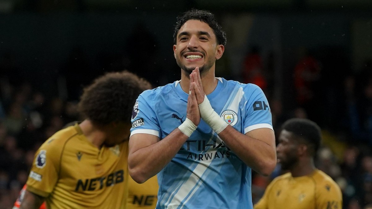 Hráč Manchesteru City Omar Marmoush