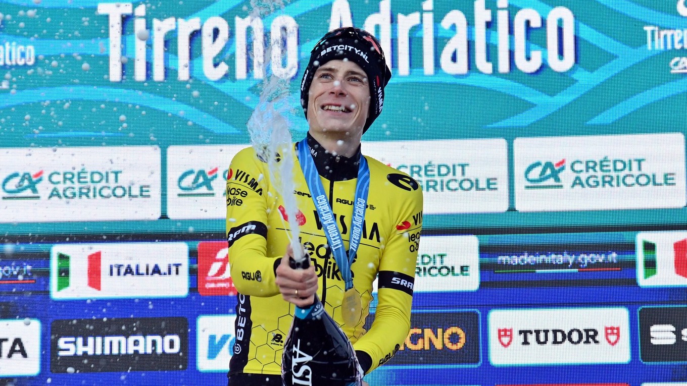 Jonas Vingegaard vyhral 59. ročník pretekov Tirreno - Adriatico