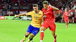 Záber zo zápasu FC Twente Enschede - DAC 1904 Dunajská Streda