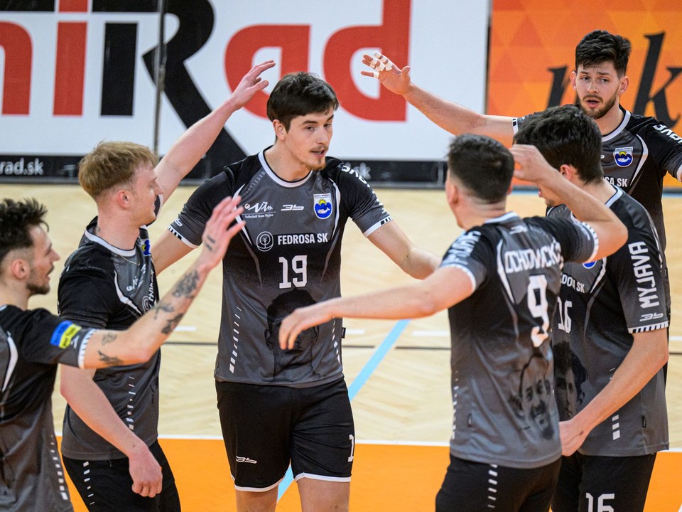 Volejbalisti Myjavy sa tešia z bodu