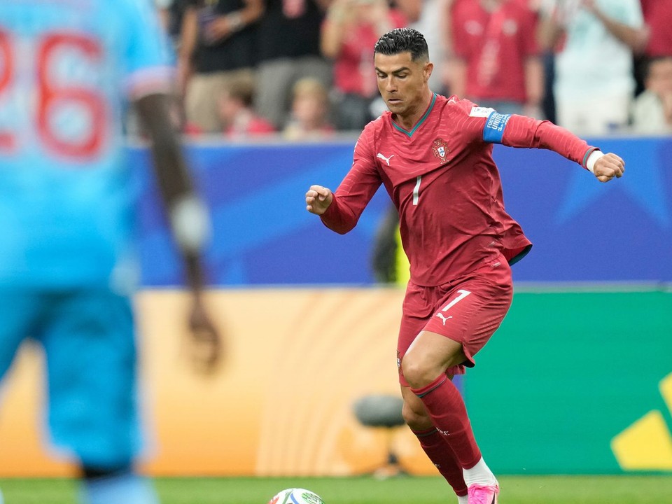 Cristiano Ronaldo v prvom zápase na MS 2026.