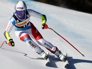 Švajčiarska lyžiarka Corinne Suterová. 
