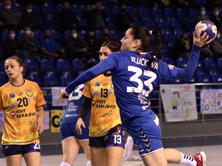 Zápas MŠK Iuventa Michalovce – RK Hadžiči-Interlogistic.