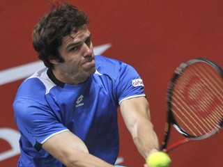 Ruský tenista Tejmuraz Gabašvili.