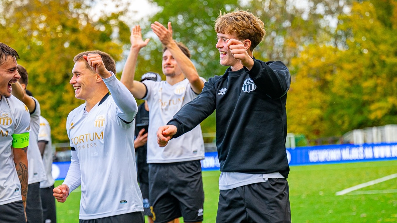 Radosť hráčov Petržalky