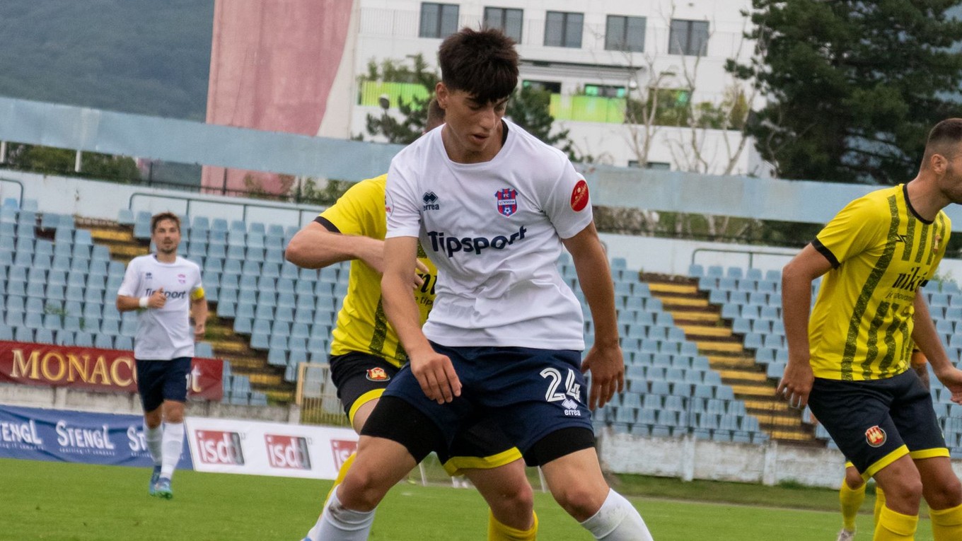 Momentka zo zápasu FK Inter Bratislava - FC ViOn Zlaté Moravce