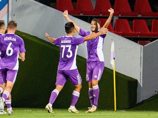 Futbalisti KFC Komárno.