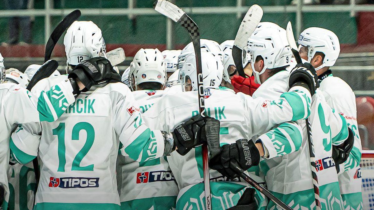 Hokejisti HK Skalica. 