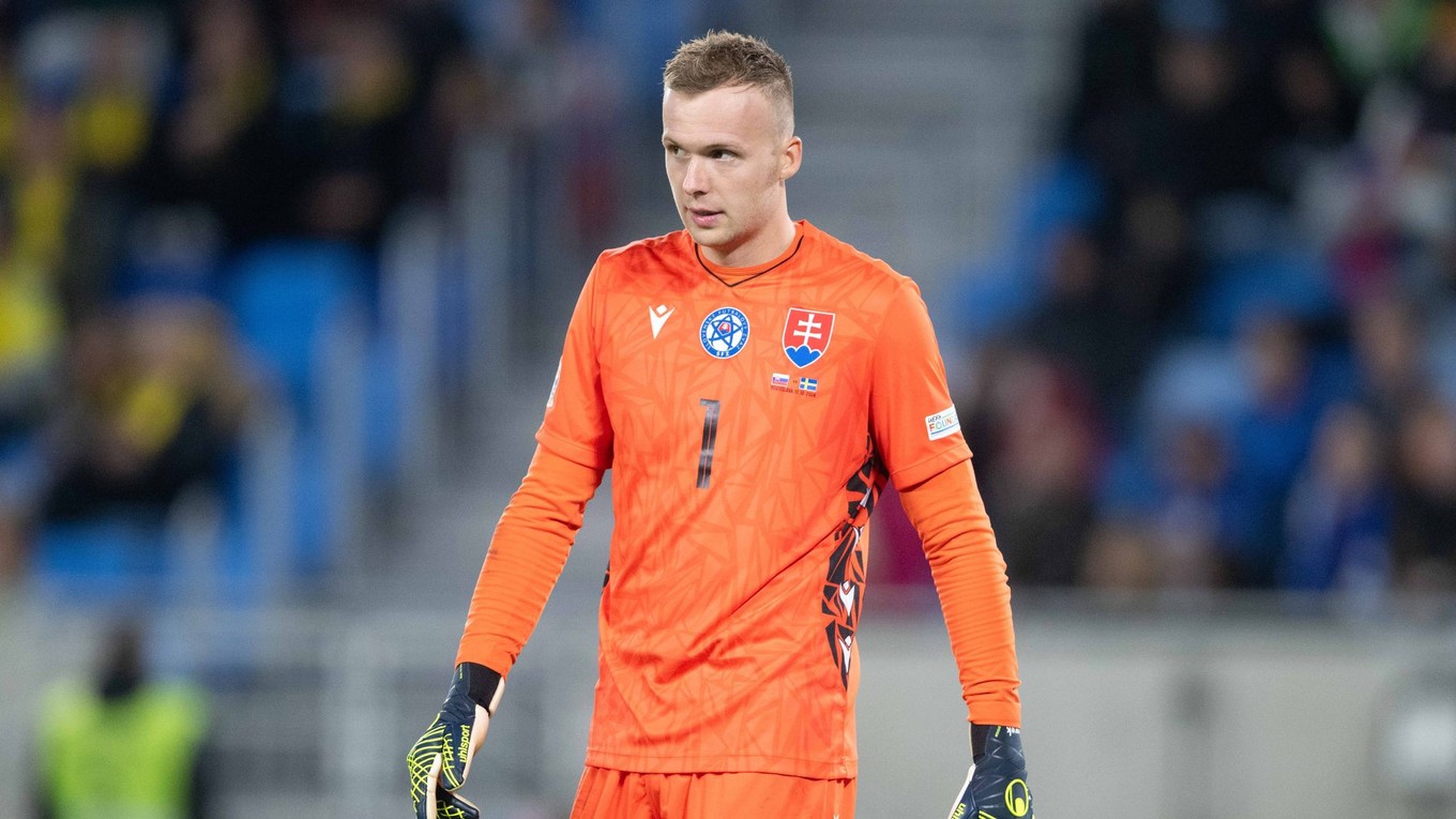 Slovenský futbalový brankár Marek Rodák. 