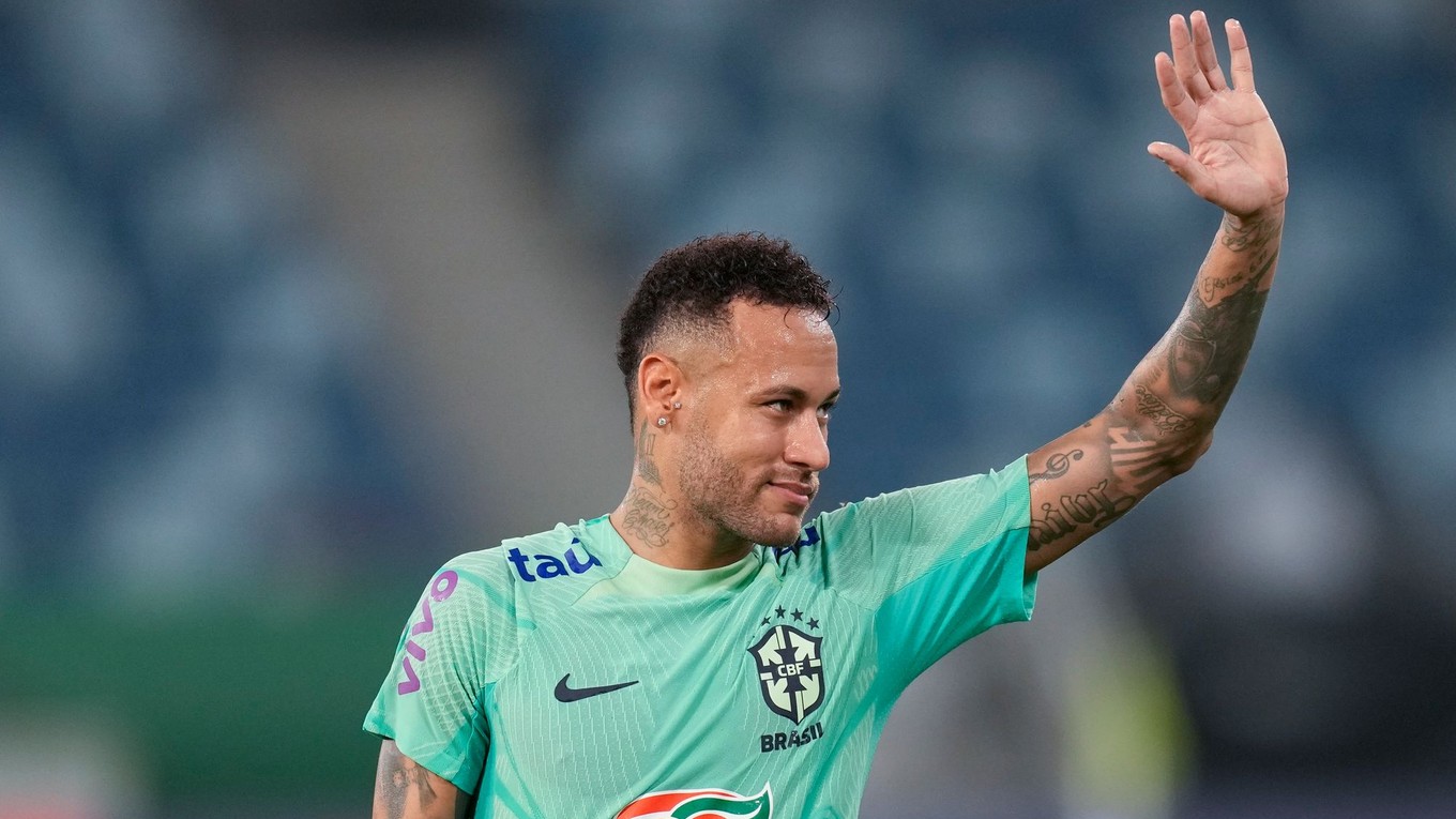 Brazílčan Neymar.
