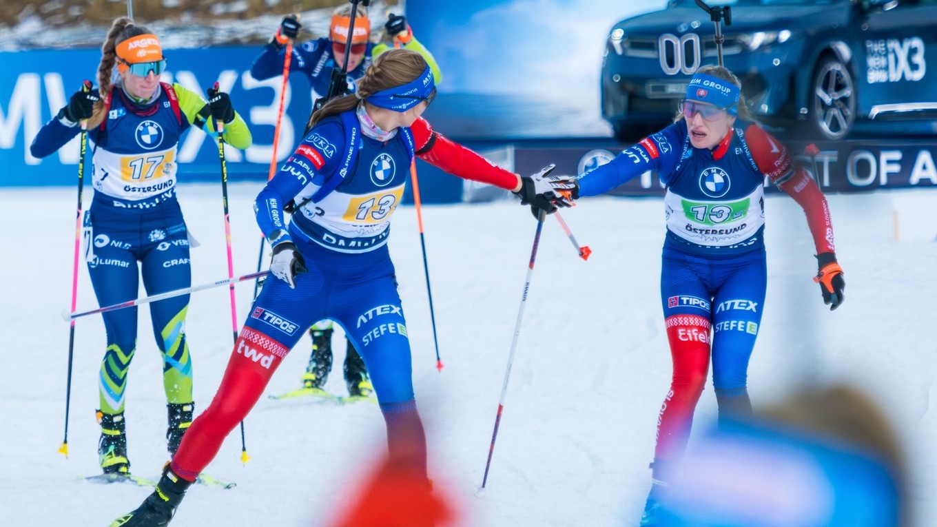 ONLINE: Zmiešaná štafeta -Svetový pohár v biatlone v Otepää